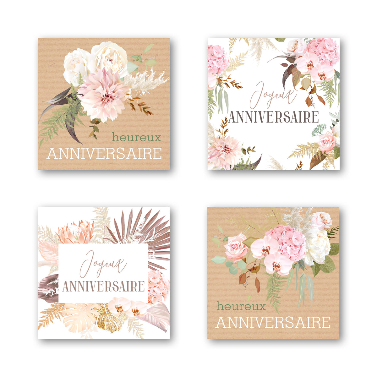 Etiquettes "Joyeux anniversaire"