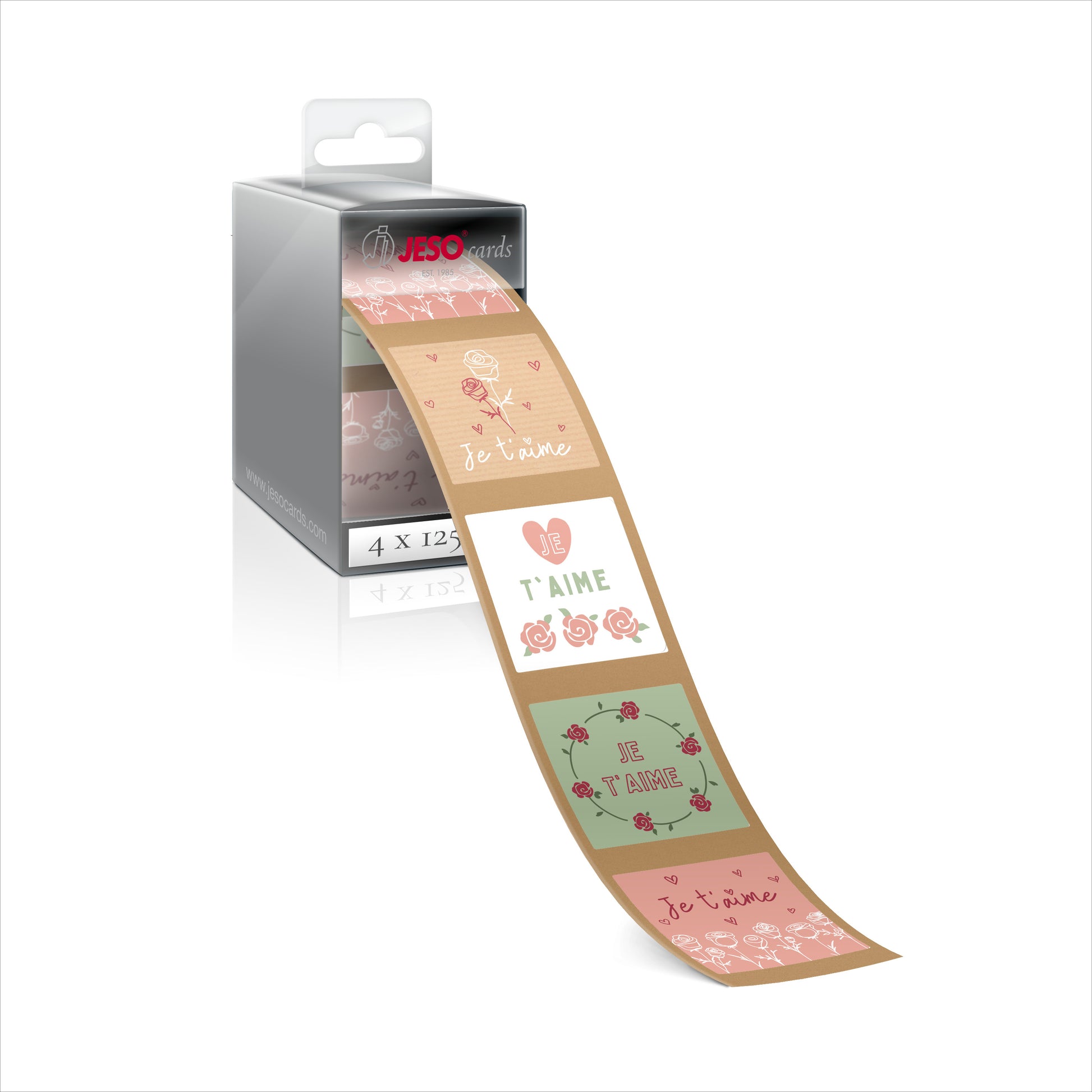 Étiquette Adhésive - Je t'aime