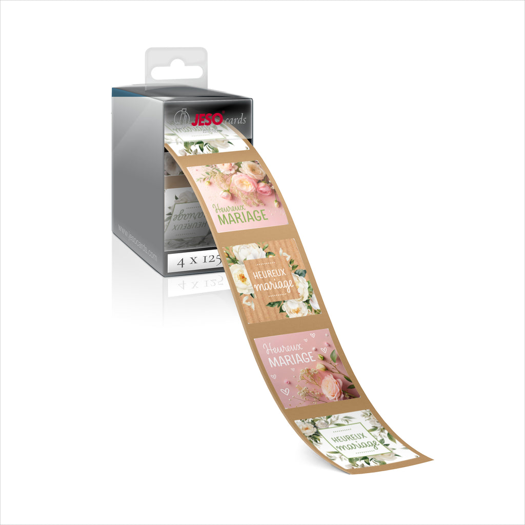 Etiquettes "Heureux mariage"