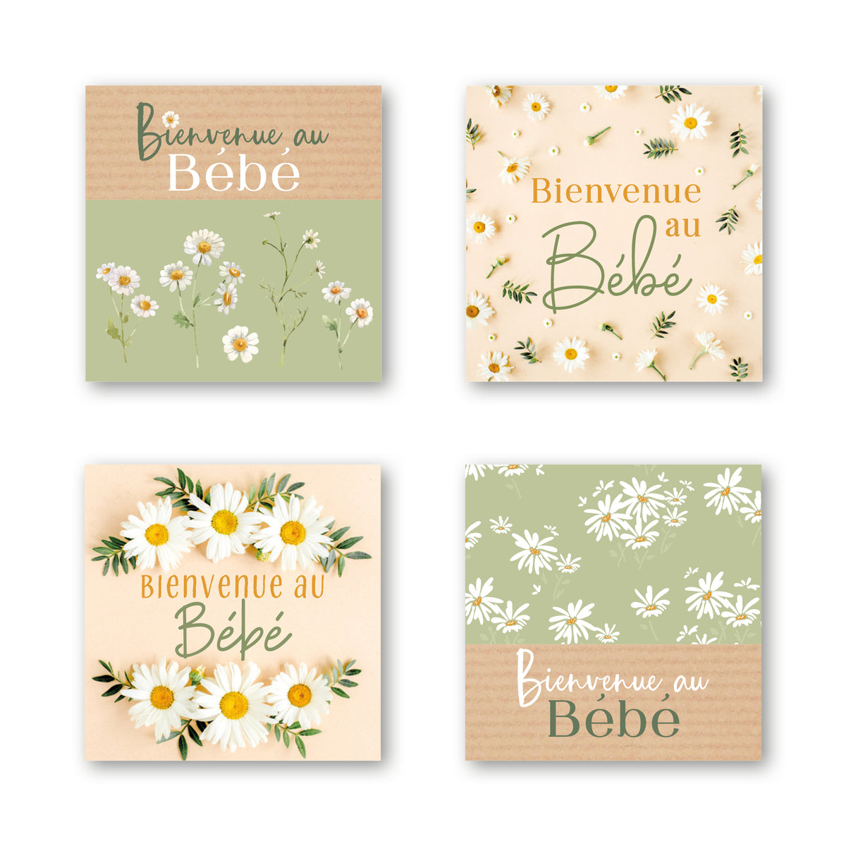 Etiquettes "Bienvenue au bébé"