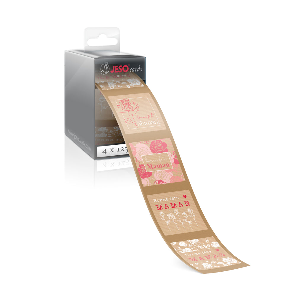 Étiquette Adhésive - Bonne Fête Maman