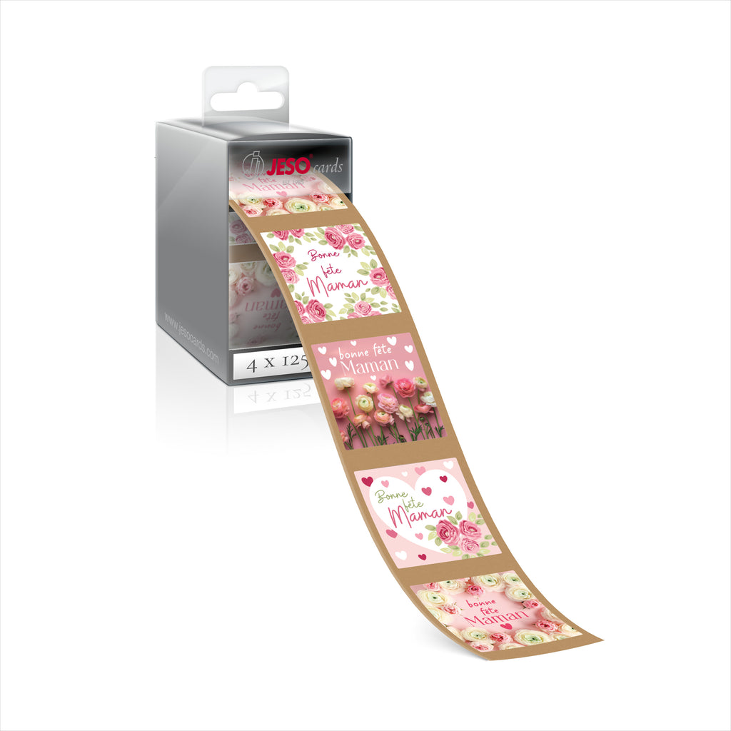 Étiquette Adhésive - Bonne Fête Maman