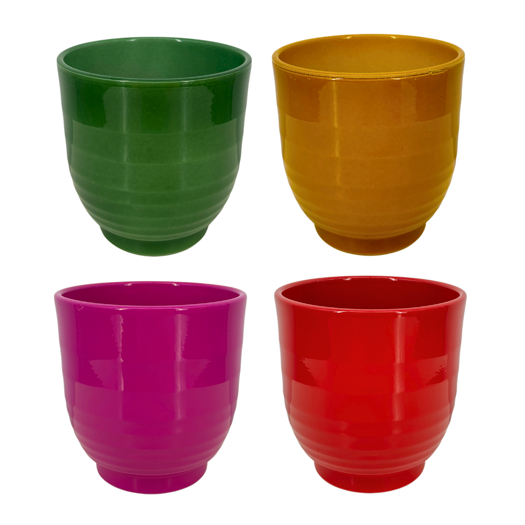 Cache-pots Wendy Couleurs en Céramique