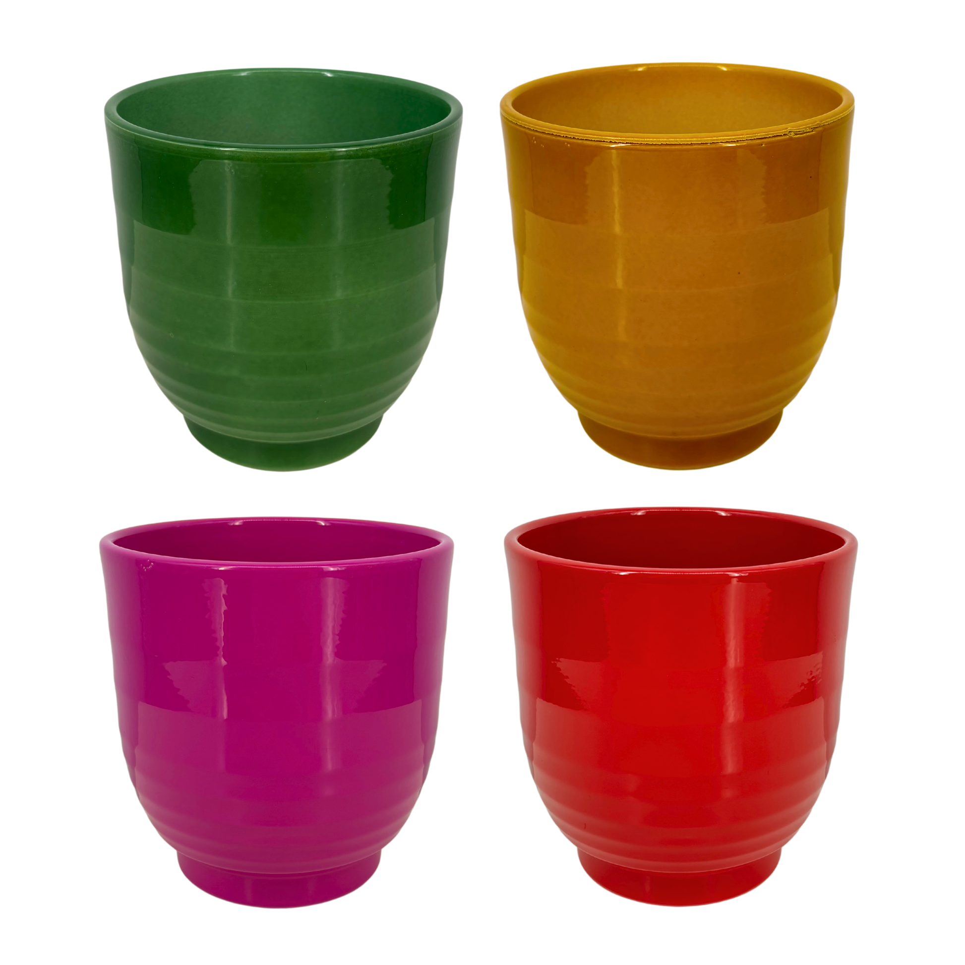 Cache-pots Wendy Couleurs en Céramique