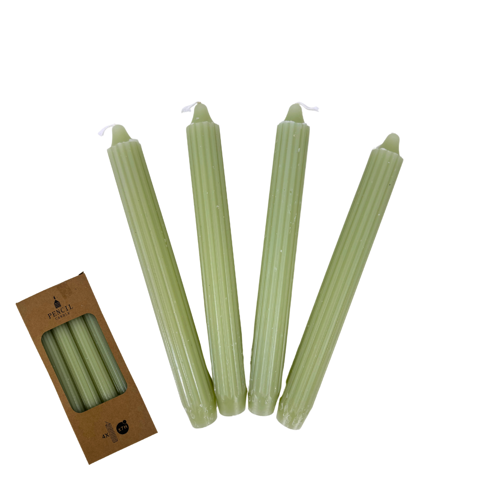 Bougies Couleurs Pastel