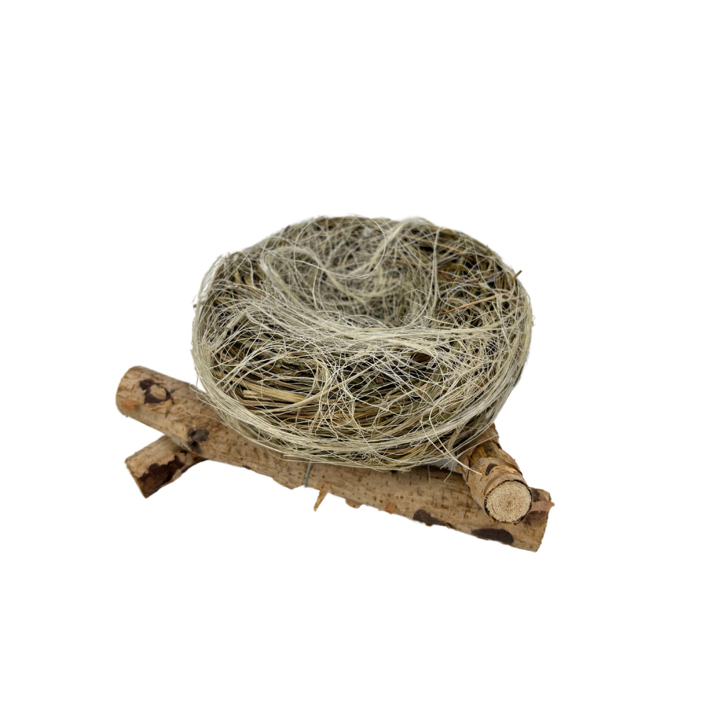 Nid en Paille Support en Bois