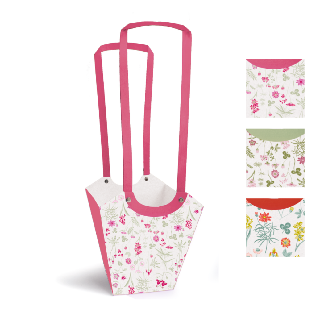 Sac Aqua Ysée en carton avec longues poignées plates papiers