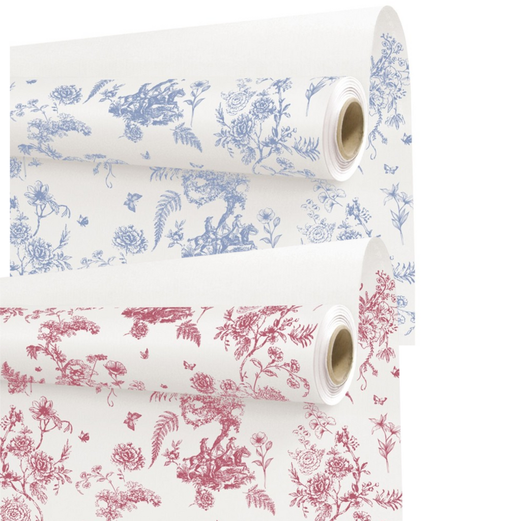 Rouleau Papier Kraft Toile de Jouy
