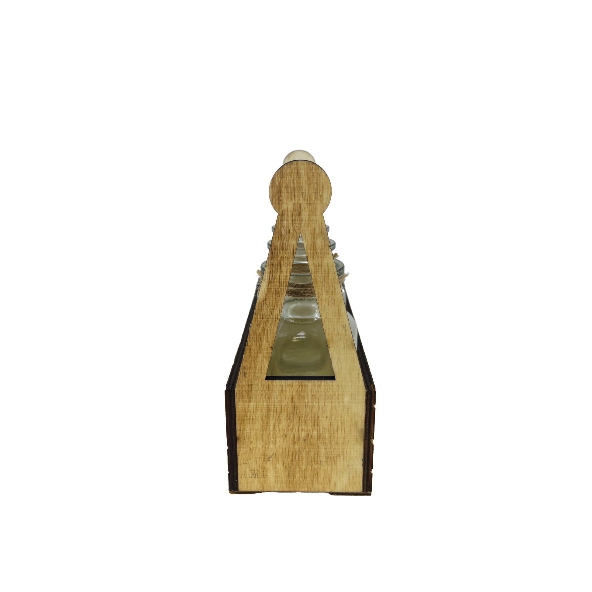 Box en Bois 3 Vases