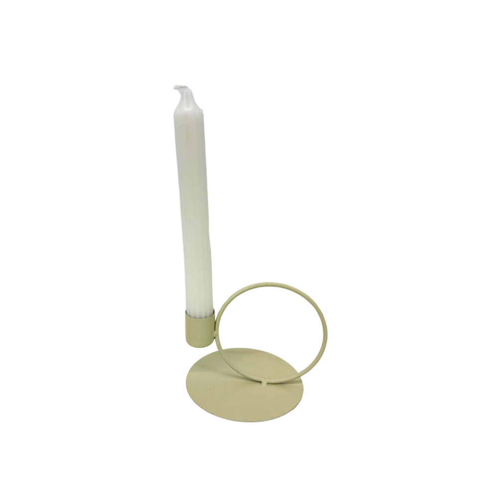 Candel Holder blanc