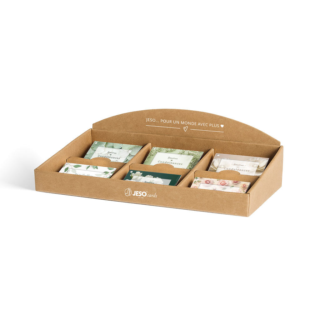 Coffret carte deuil