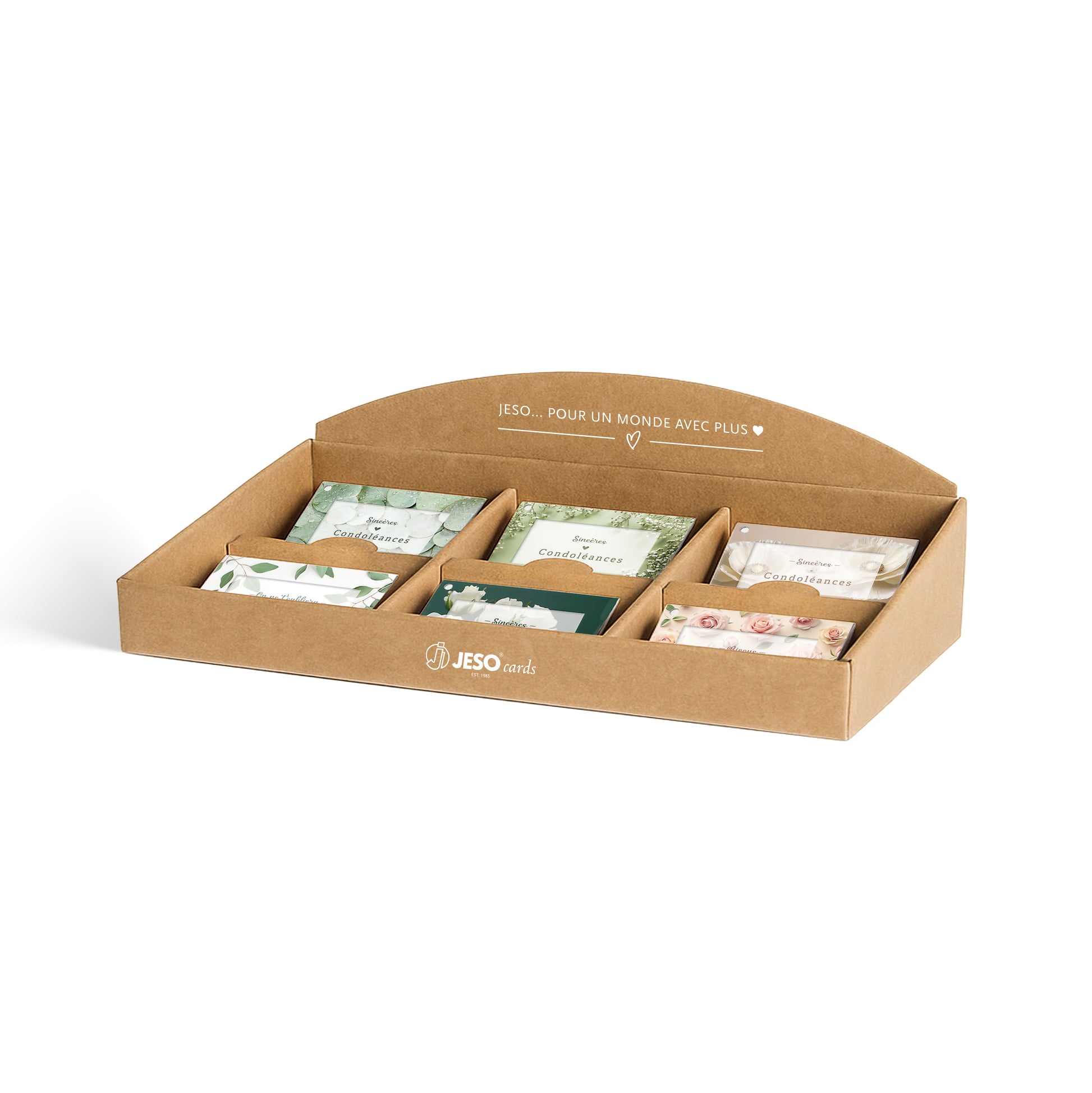 Coffret carte deuil