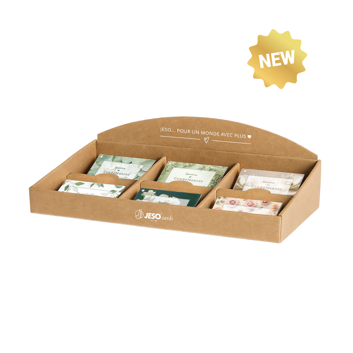 Coffret carte deuil