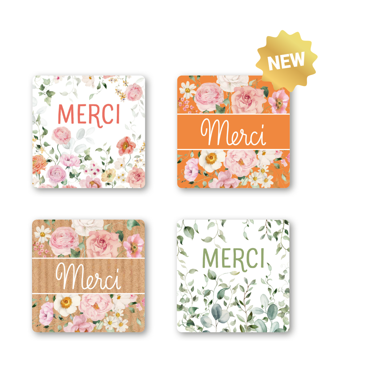Etiquettes "Merci"