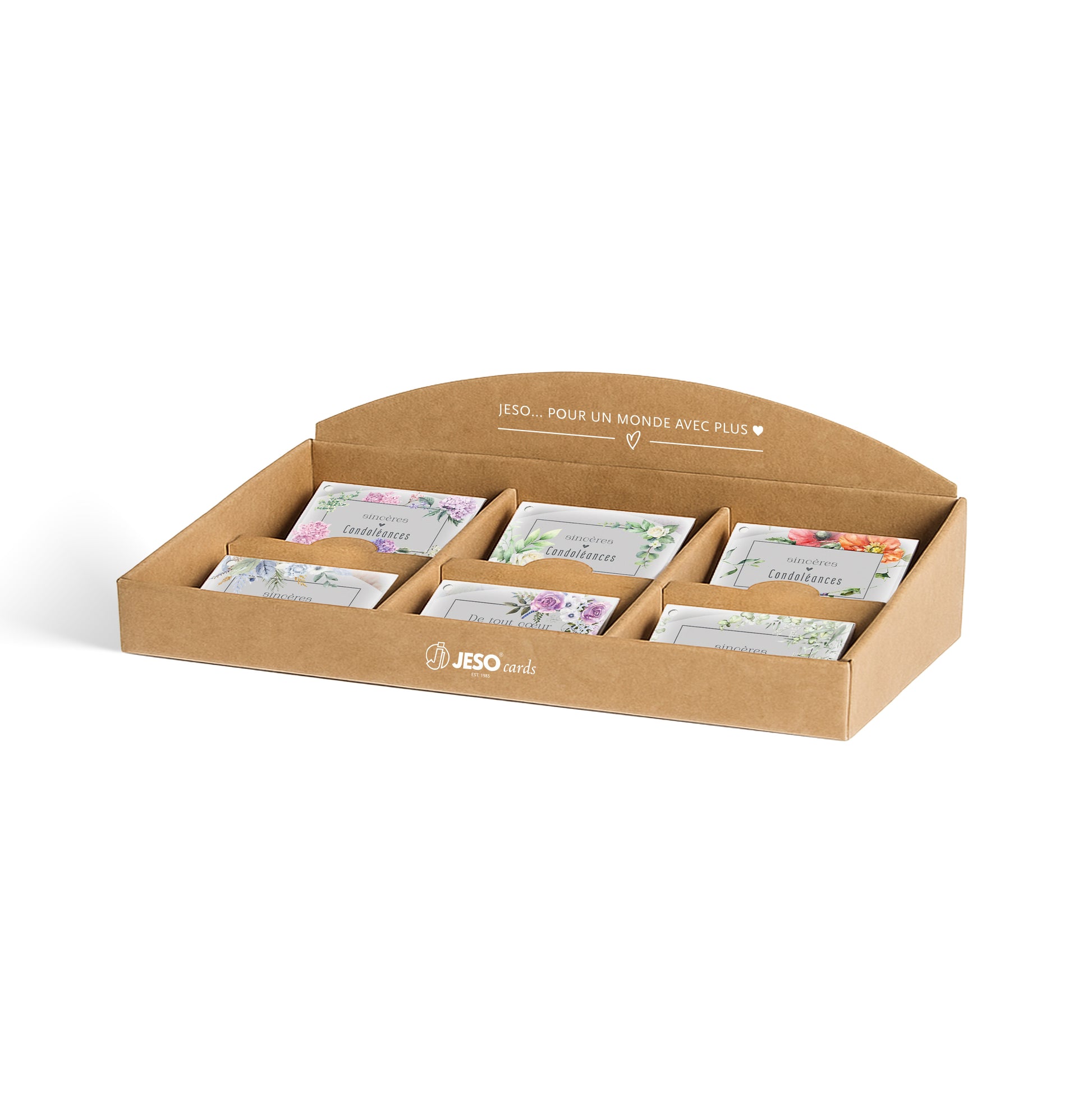 Coffret carte deuil