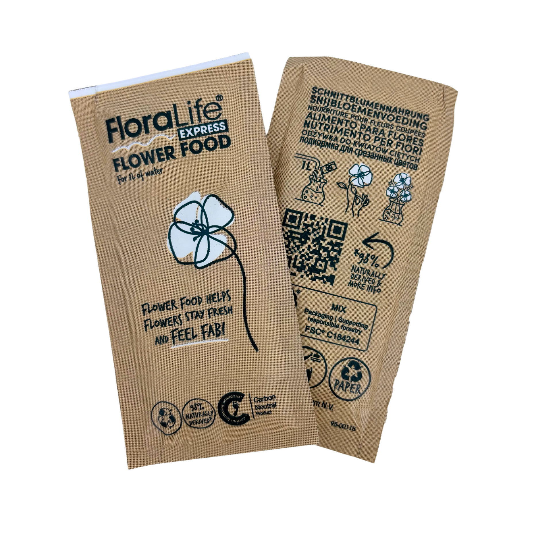 FLORALIFE® Nourriture pour Fleurs Coupées - 500sachets