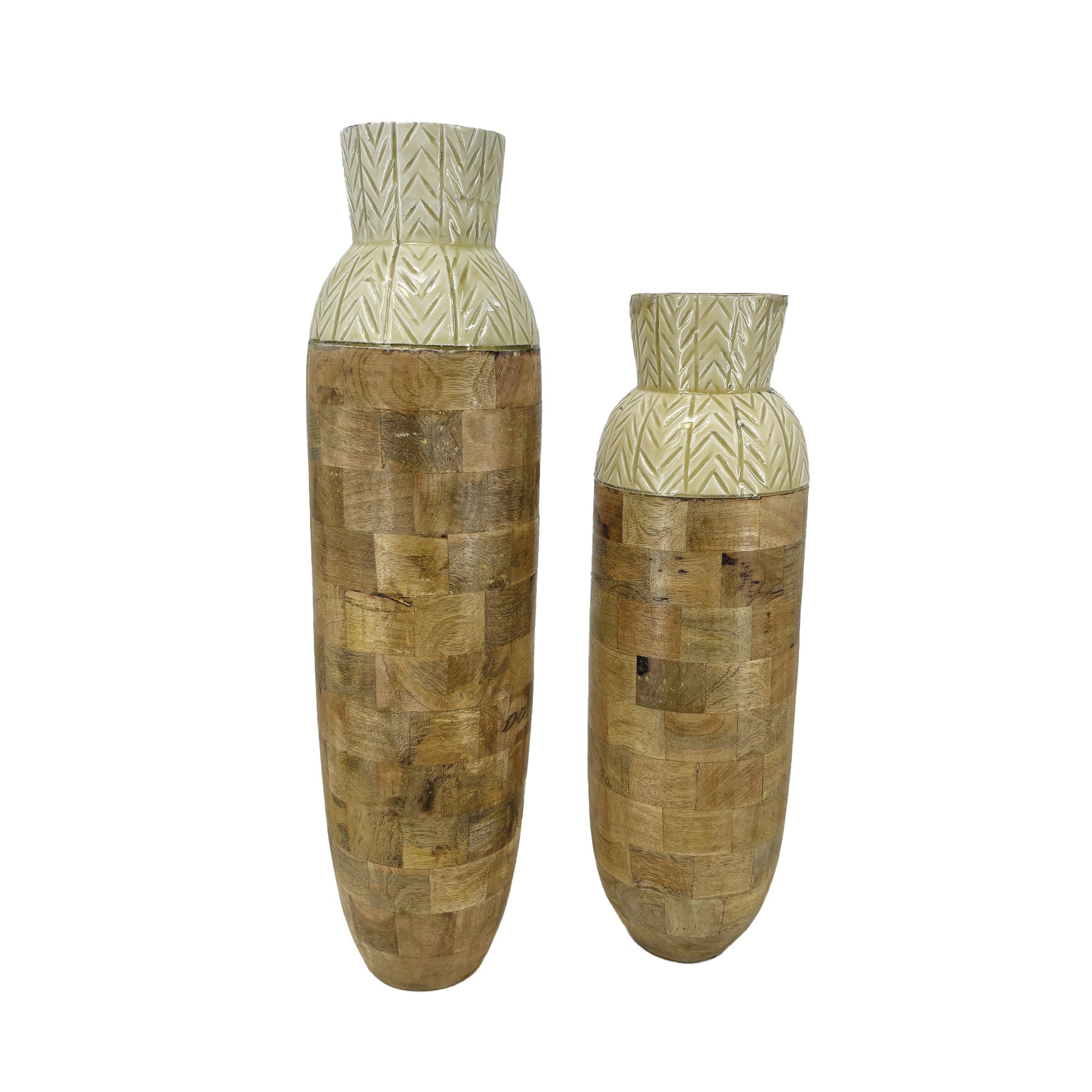 Vase en Bois de Manguier