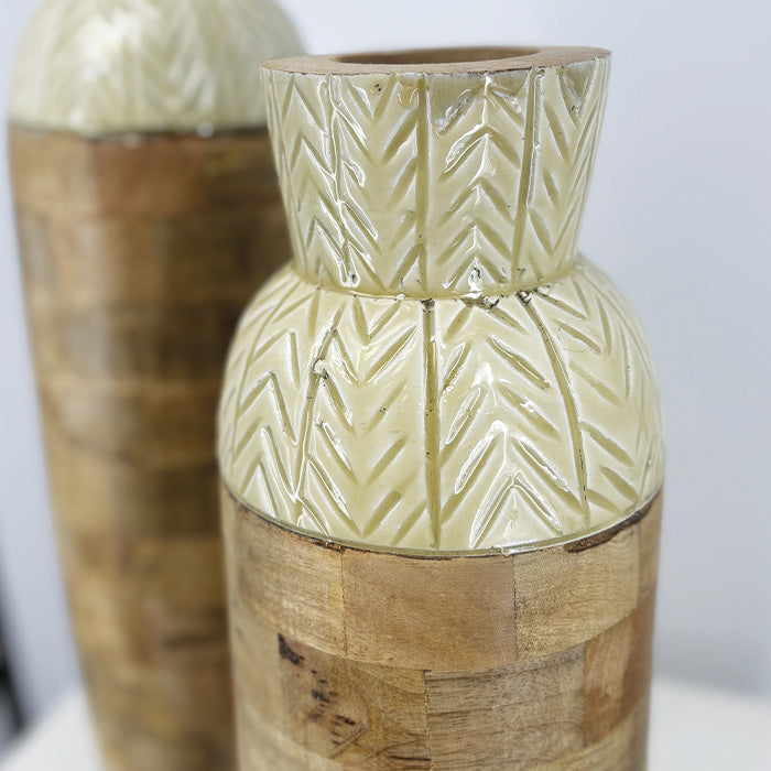 Vase en Bois de Manguier