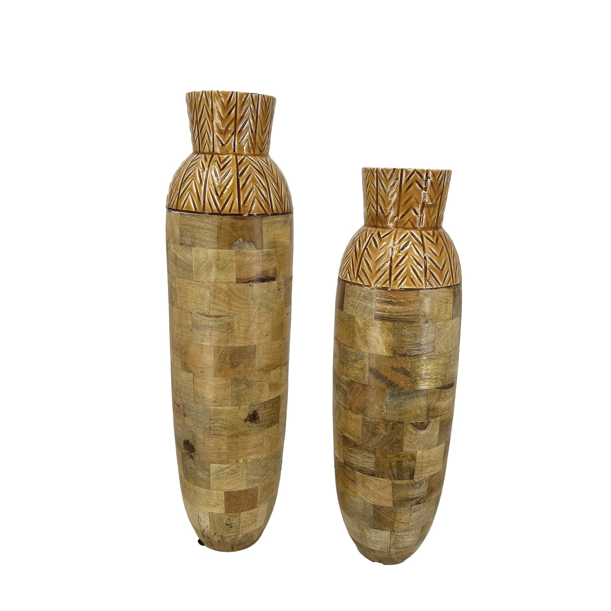 Vase en Bois de Manguier