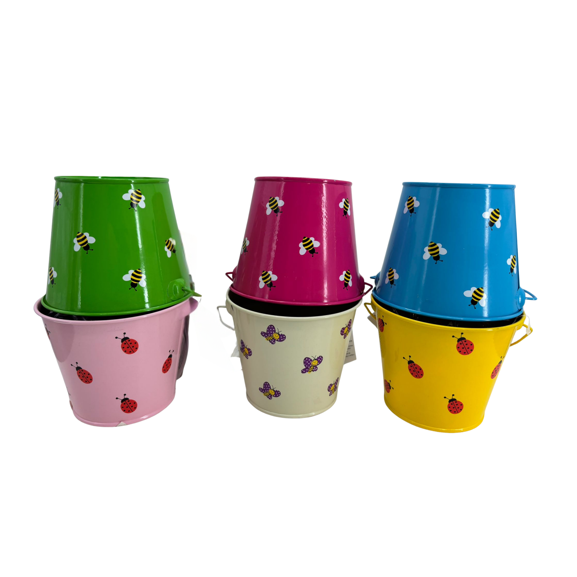 Cache-Pots Zinc Insectes