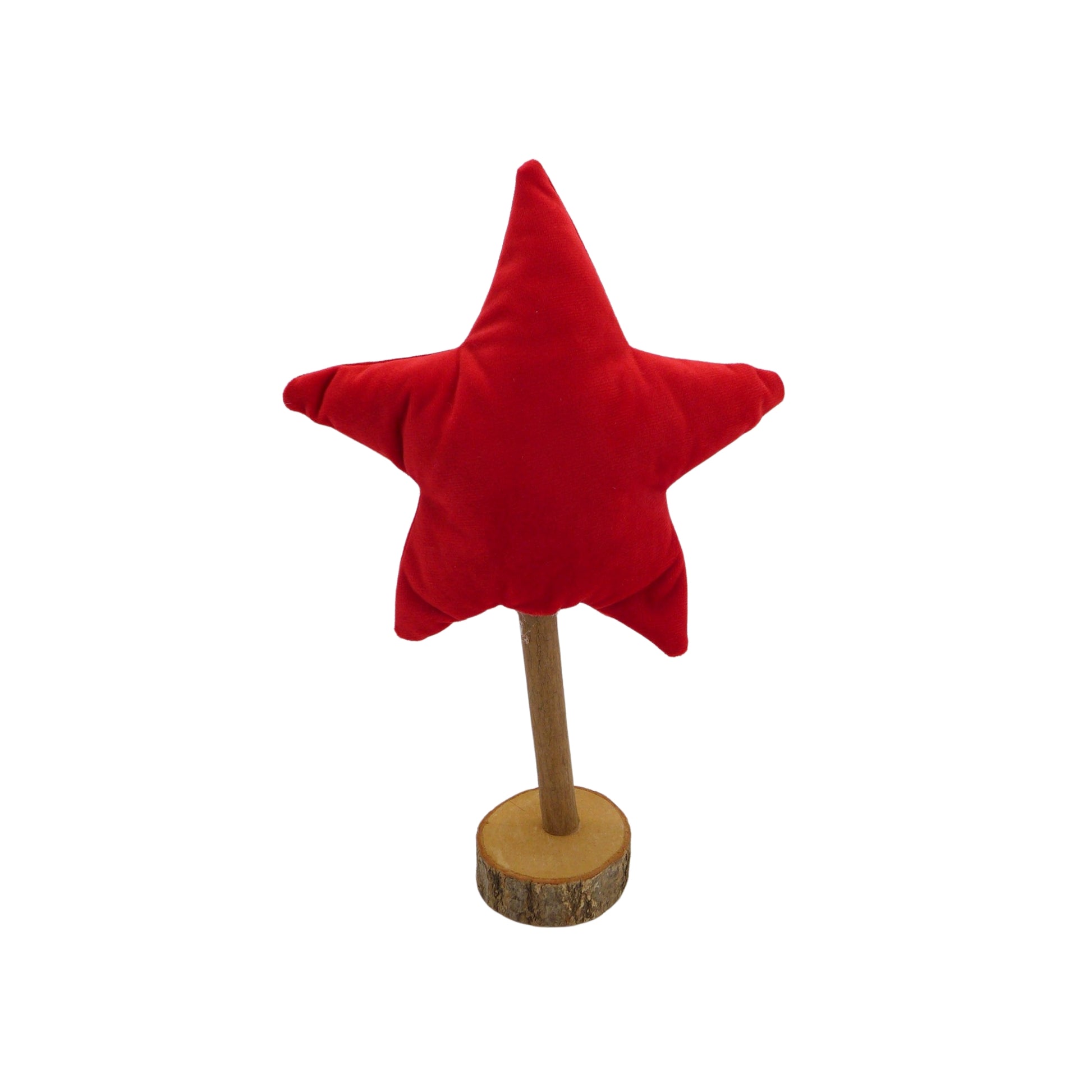 Étoile Rouge en Velours