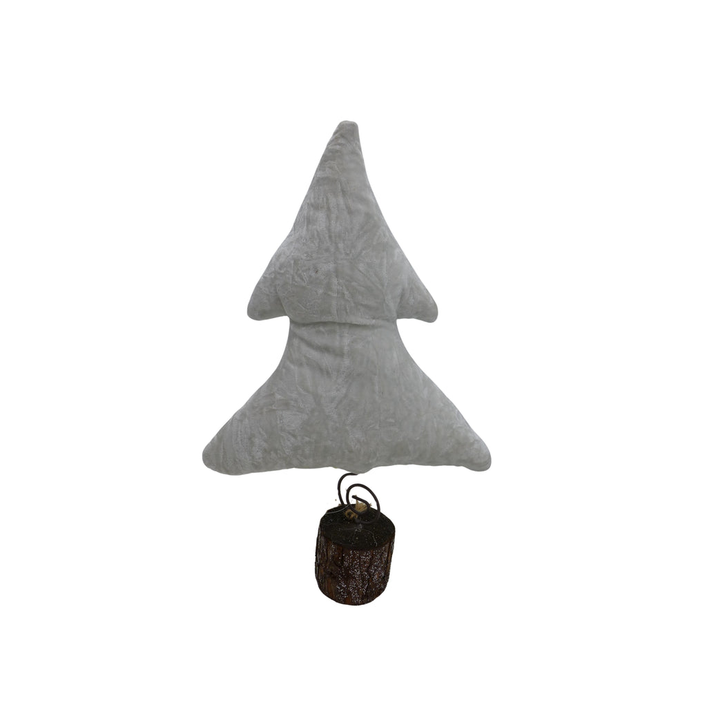 Sapins Velours Blanc