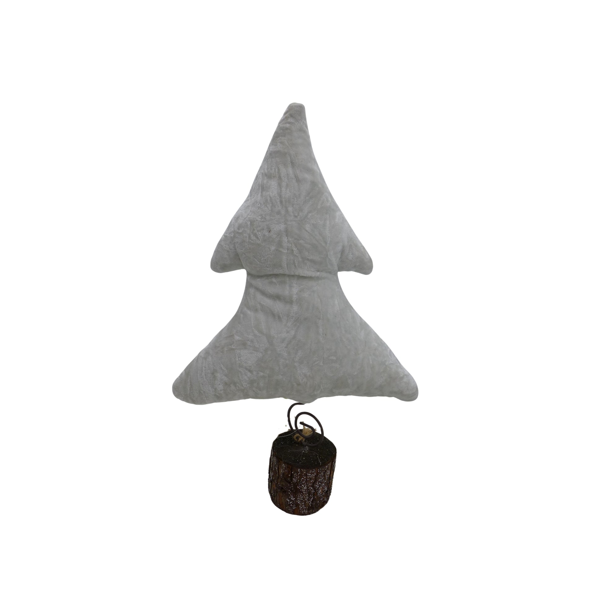 Sapins Velours Blanc