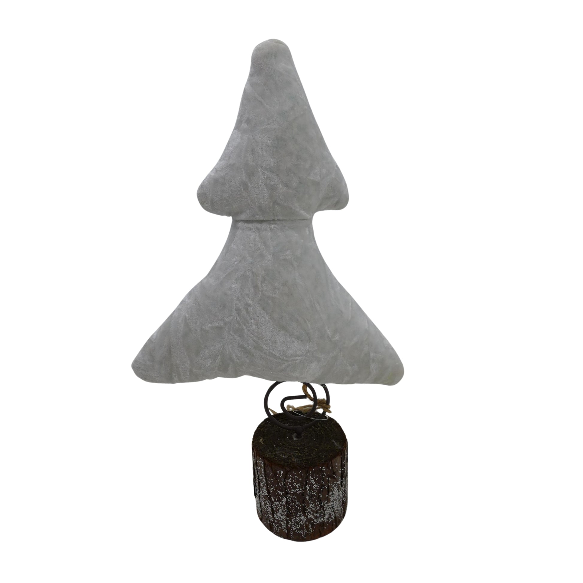 Sapins Velours Blanc