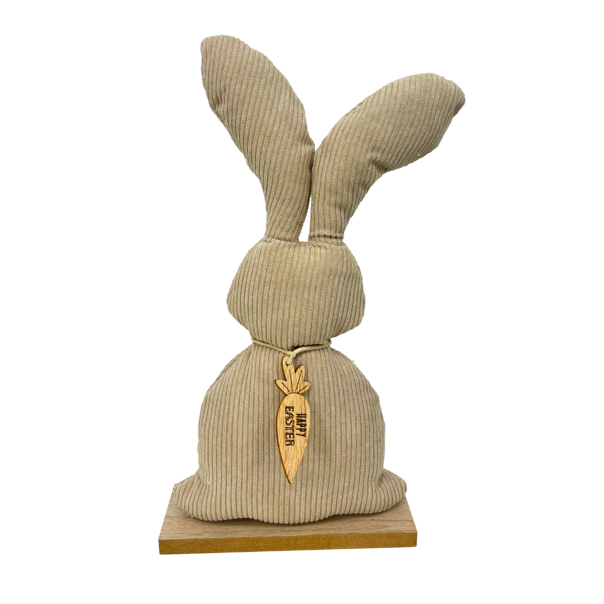 Lapin en Velours Beige