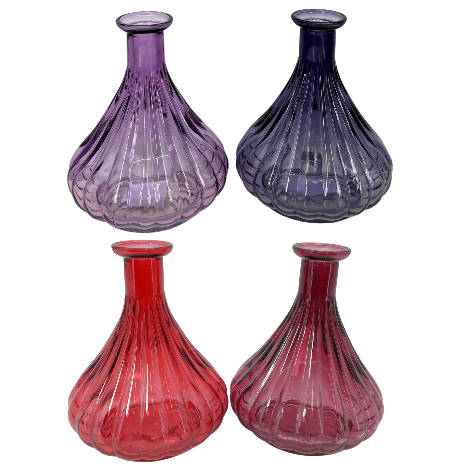 Vase en Verre Violet