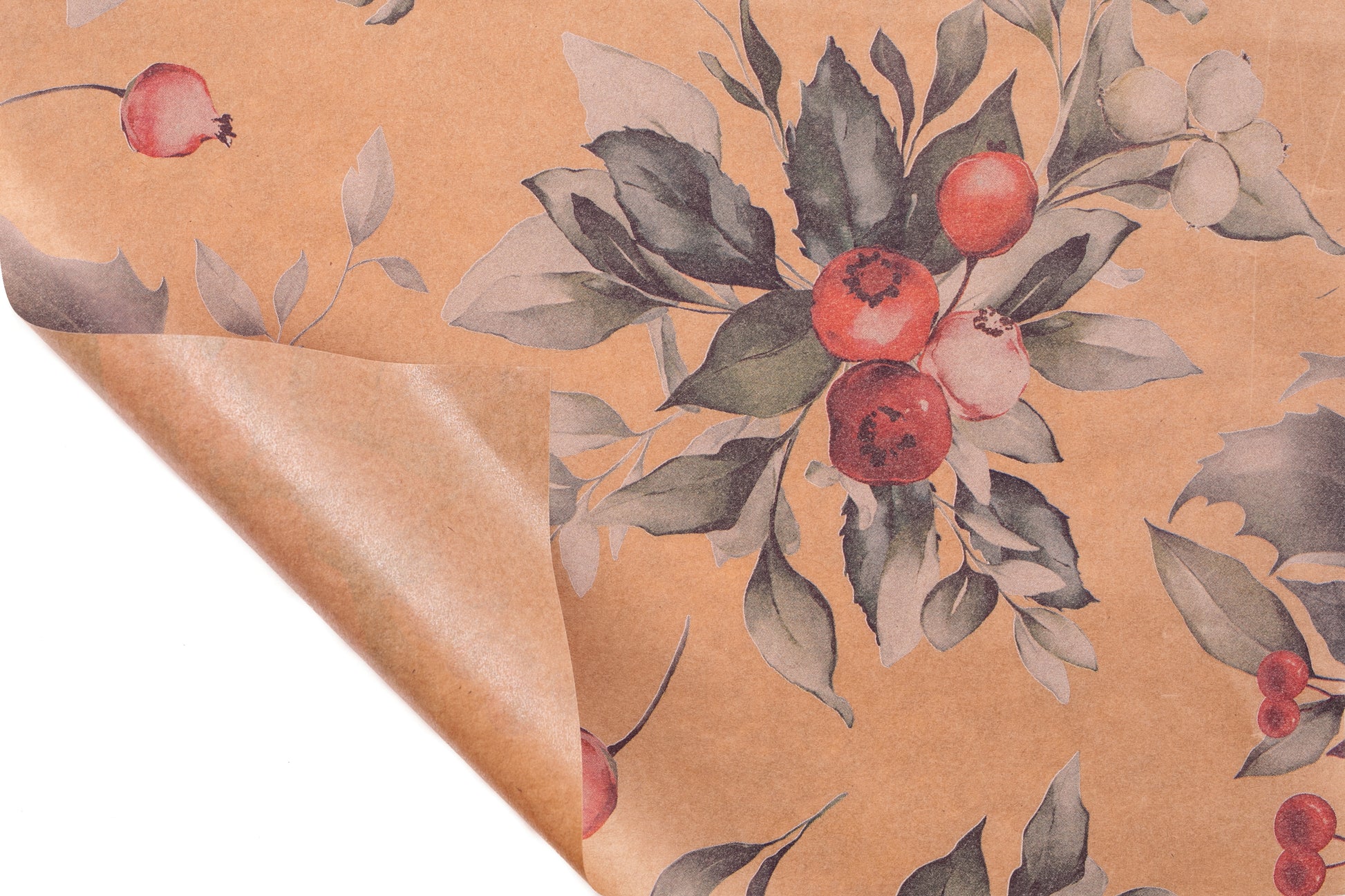 Rouleau Kraft XMAS FLOWER