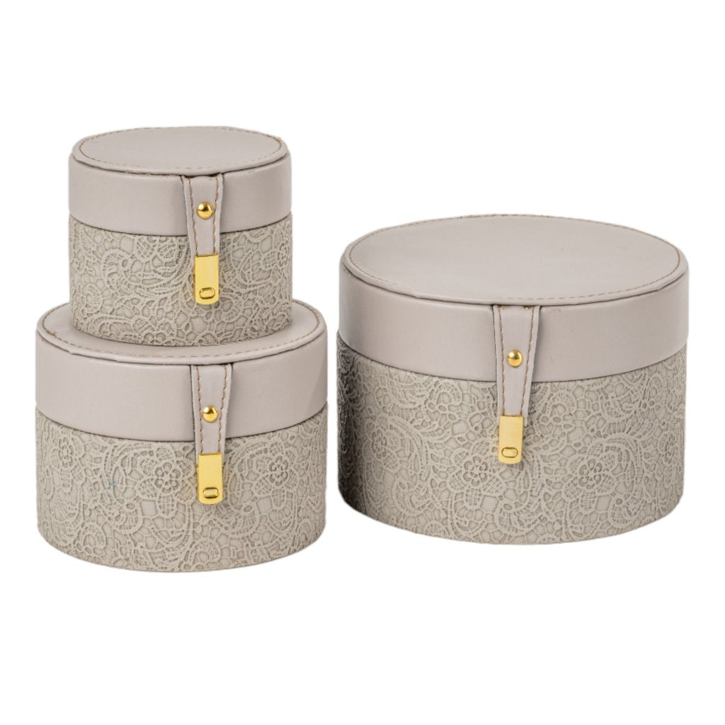 Boites Vanity Ronde Valentine