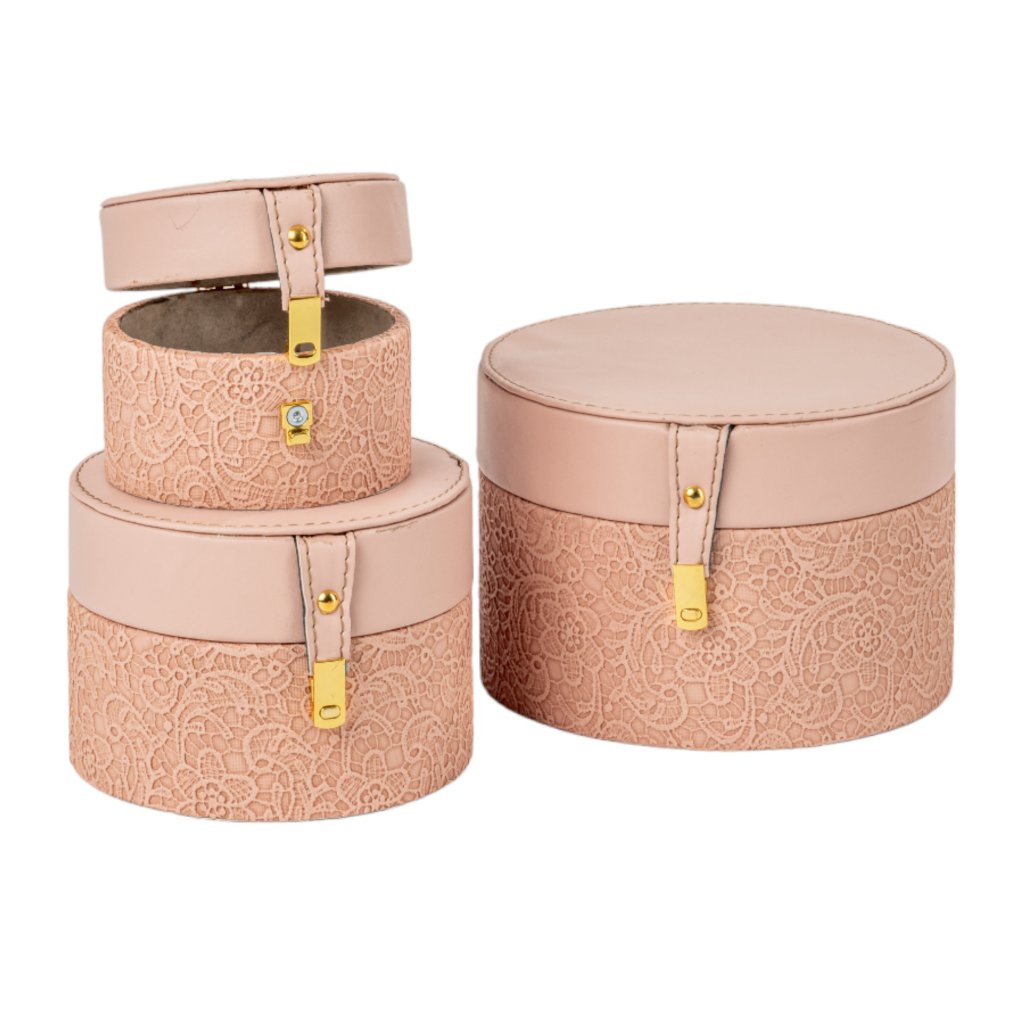 Boites Vanity Ronde Valentine