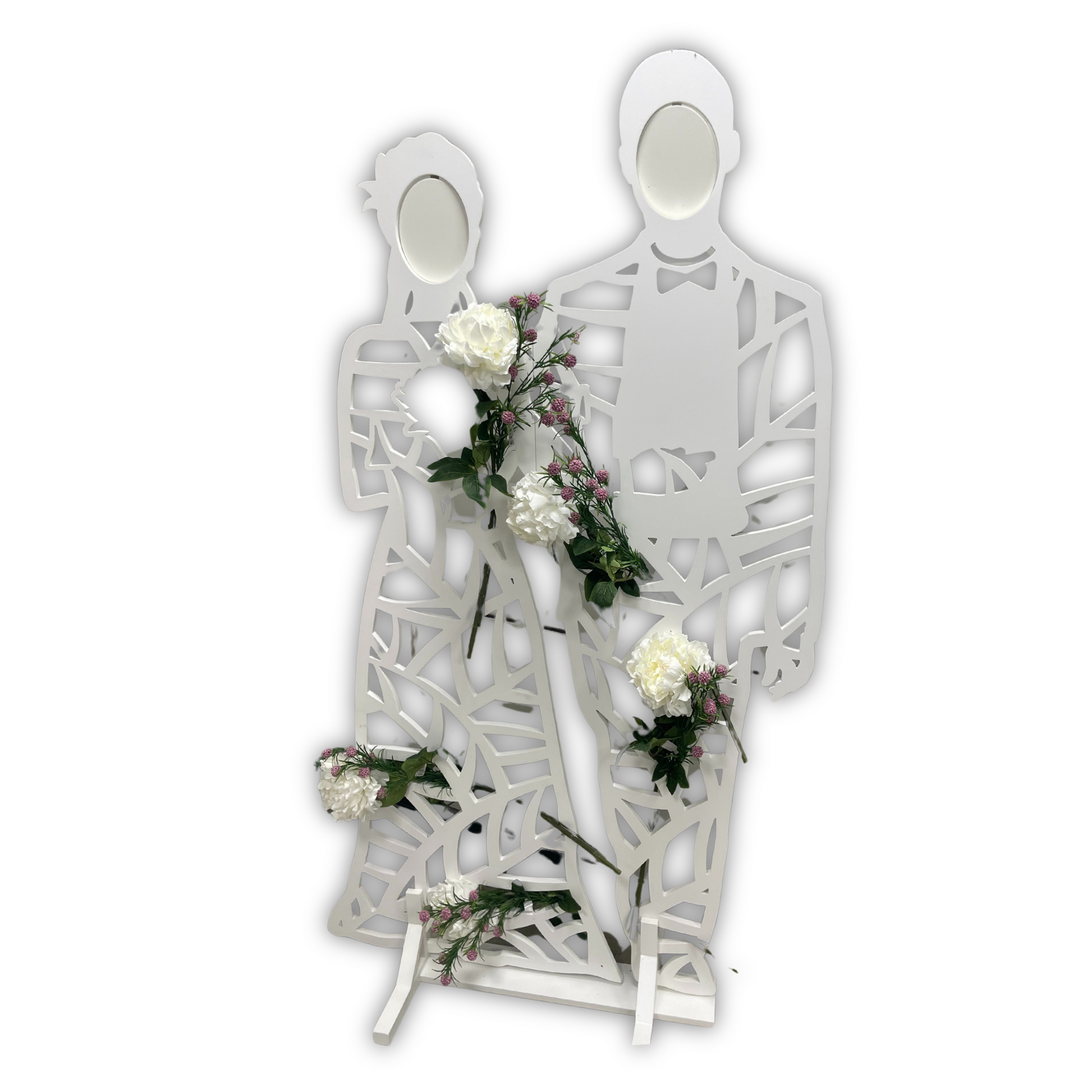 Couple de Mariés Bois