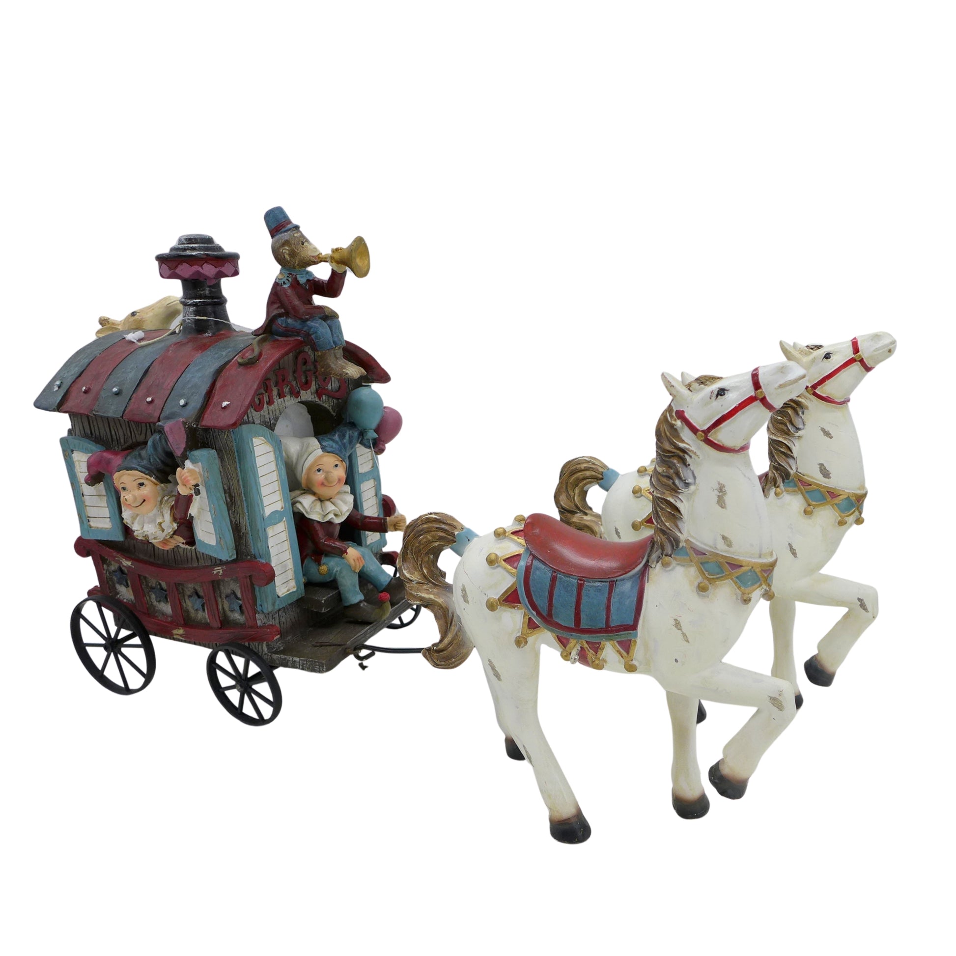 Caravane Cirque avec Chevaux