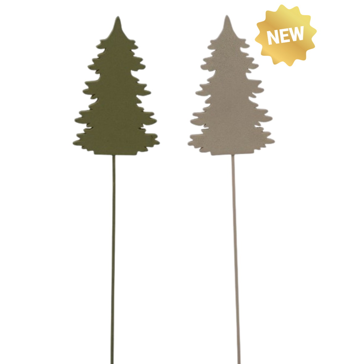 Piques décoratives sapins