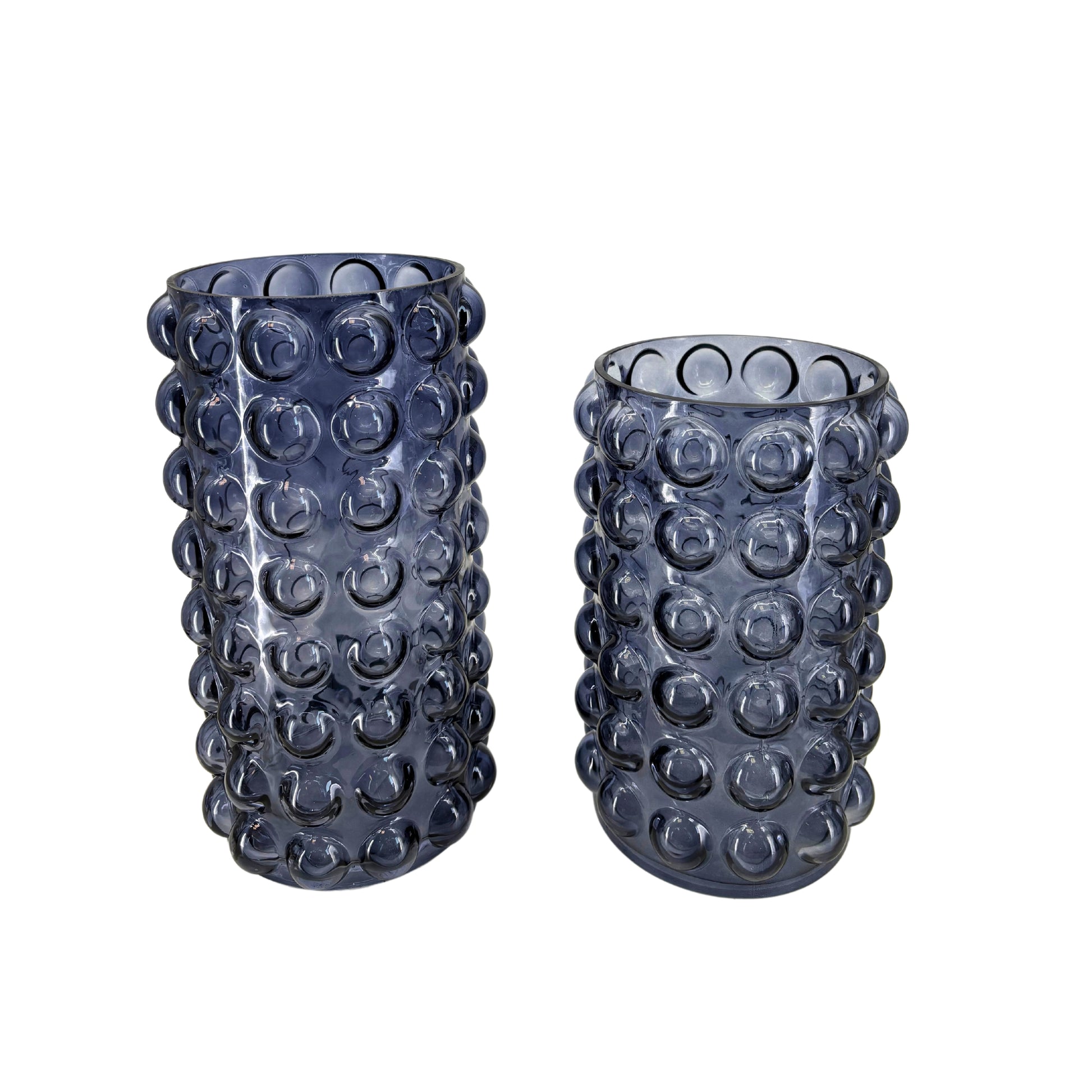 Vases en Verre Indaco à Bulles